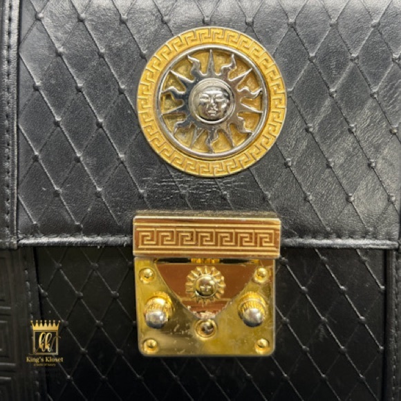 Versace top handle sunburst bag - Picture 7 of 16